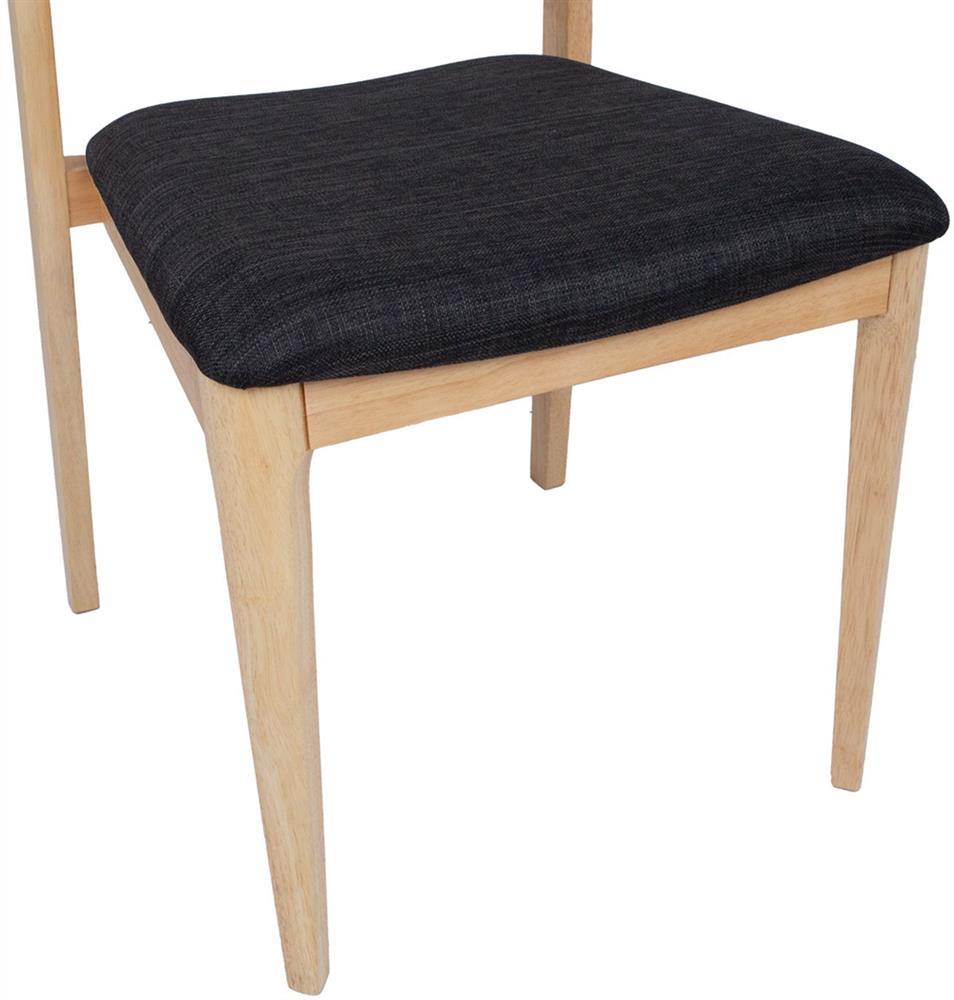 Kitchen Chair Olney | size: Width: 51.5cm, Height: 83.5cm, Depth: 55.5cm | color: Oak | image: 6 | variant: 1006149