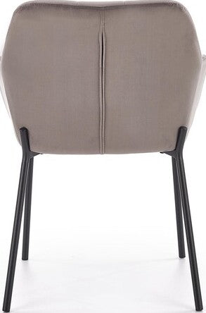 Kitchen Chair Panevezys | size: Width: 58cm, Height: 80cm, Depth: 57cm | color: Gray | image: 7 | variant: 1002229