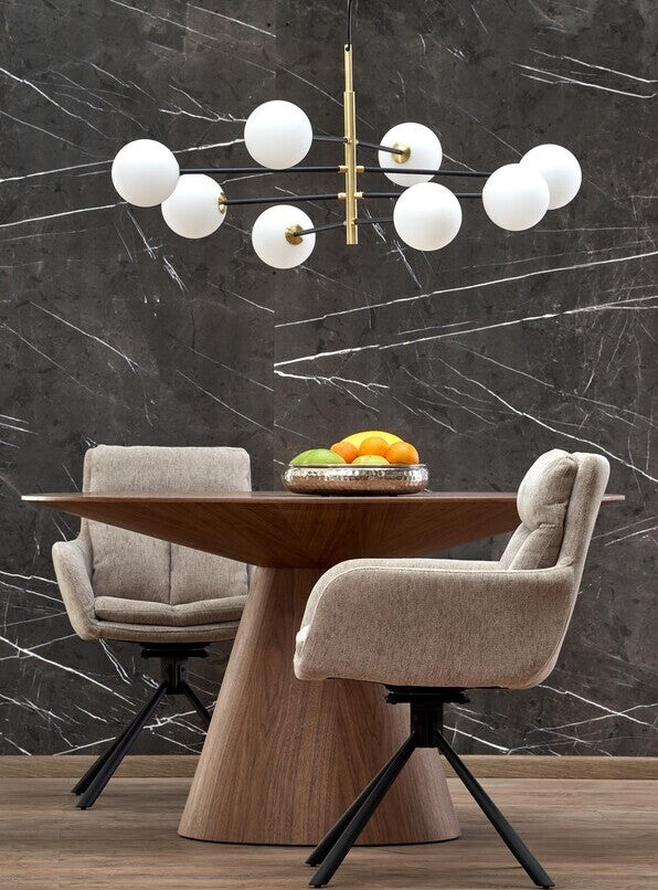 Kitchen Chair Porto | size: Width: 60cm, Height: 87cm, Depth: 65cm | color: Beige | image: 2 | variant: 1002466