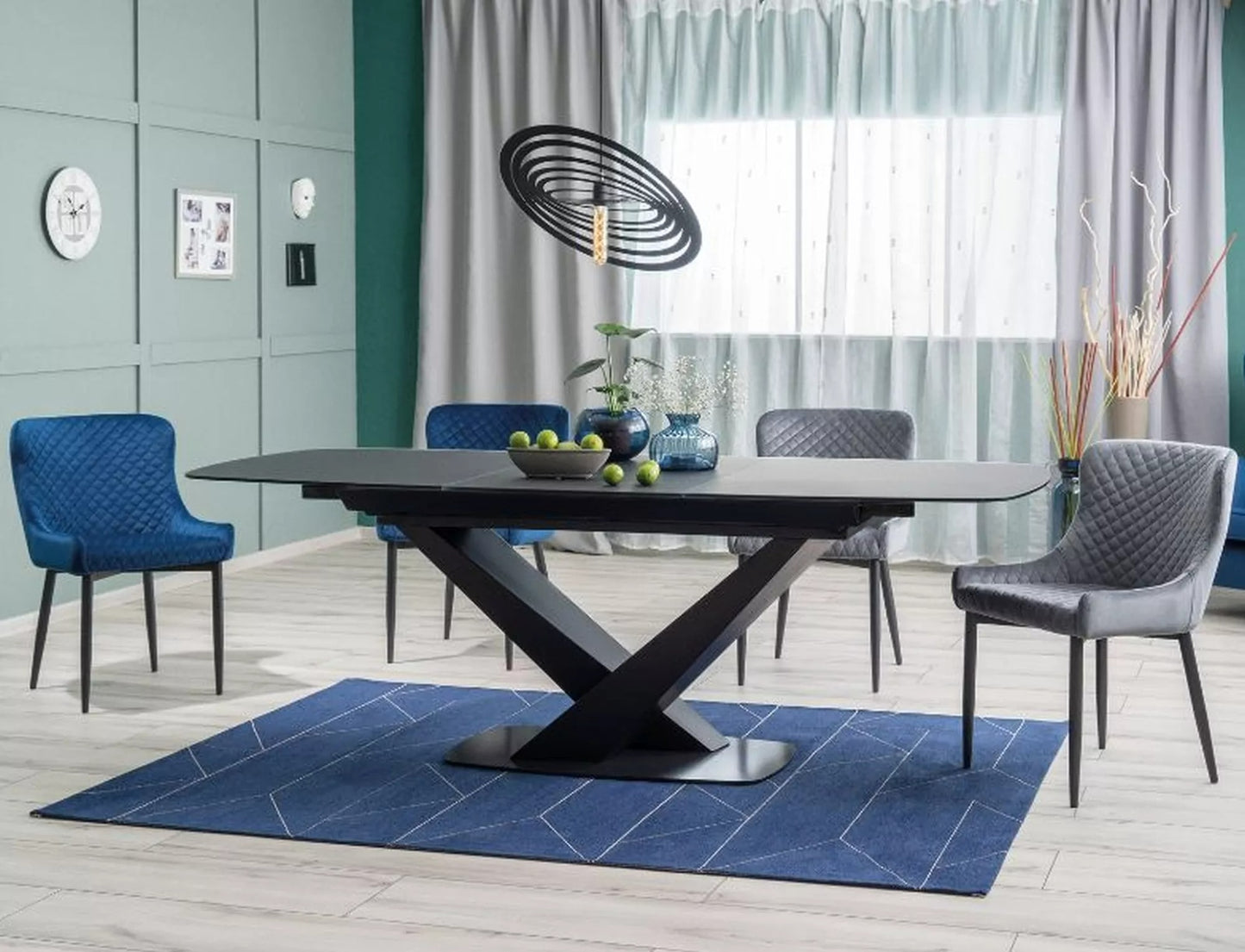 Kitchen Chair Salvador | size: Width: 52cm, Height: 82cm, Depth: 45cm | color: Gray | image: 1 | variant: 1003891
