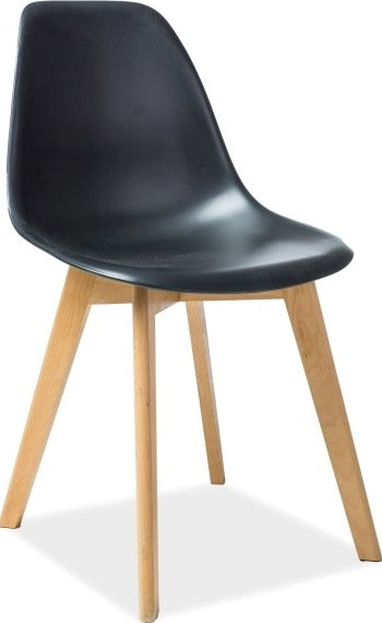 Kitchen Chair San Antonio | size: Width: 47cm, Height: 84cm, Depth: 37cm | color: Black | image: 1 | variant: 1003690