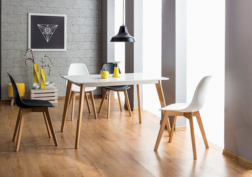 Kitchen Chair San Antonio | size: Width: 47cm, Height: 84cm, Depth: 37cm | color: Black | image: 2 | variant: 1003690