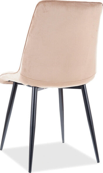 Kitchen Chair Sao Paulo | size: Width: 50cm, Height: 88cm, Depth: 43cm | color: Beige | image: 2 | variant: 1003591