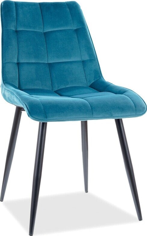 Kitchen Chair Sao Paulo | size: Width: 50cm, Height: 88cm, Depth: 43cm | color: Blue | image: 1 | variant: 1003592