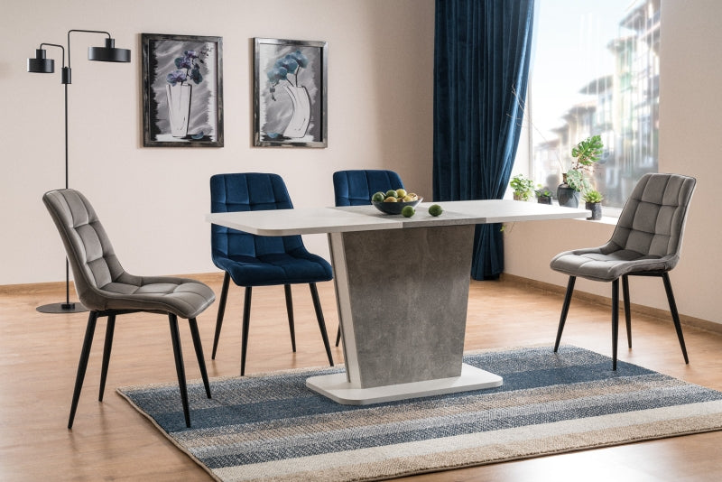 Kitchen Chair Sao Paulo | size: Width: 50cm, Height: 88cm, Depth: 43cm | color: Blue | image: 2 | variant: 1003586