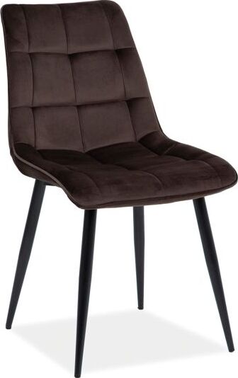 Kitchen Chair Sao Paulo | size: Width: 50cm, Height: 88cm, Depth: 43cm | color: Brown | image: 1 | variant: 1003593