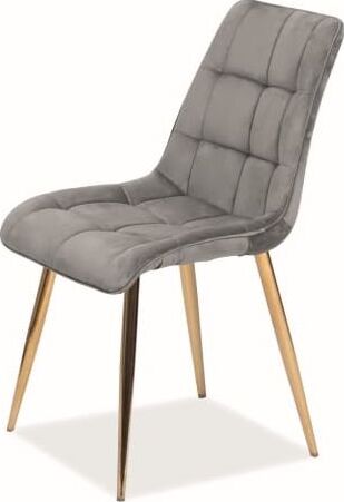 Kitchen Chair Sao Paulo | size: Width: 50cm, Height: 88cm, Depth: 43cm | color: Gray | image: 2 | variant: 1003582