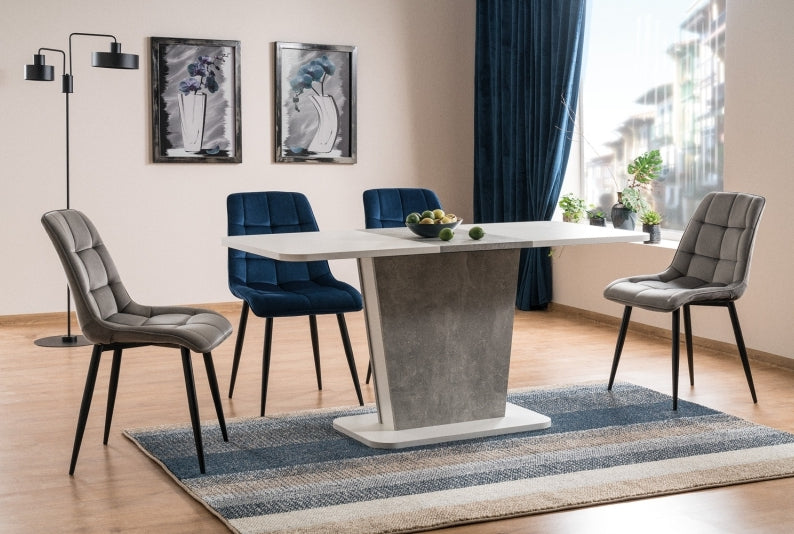 Kitchen Chair Sao Paulo | size: Width: 50cm, Height: 88cm, Depth: 43cm | color: Gray | image: 3 | variant: 1003590