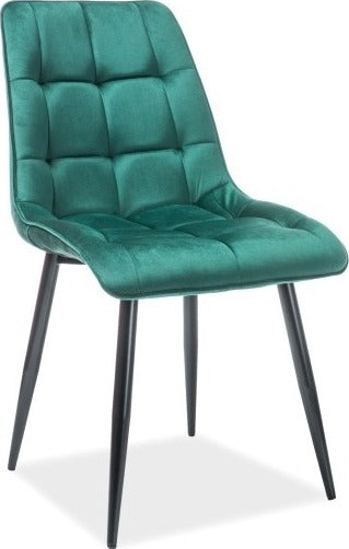 Kitchen Chair Sao Paulo | size: Width: 50cm, Height: 88cm, Depth: 43cm | color: Green | image: 1 | variant: 1003588