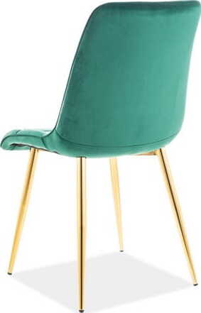 Kitchen Chair Sao Paulo | size: Width: 50cm, Height: 88cm, Depth: 43cm | color: Green | image: 2 | variant: 1003580