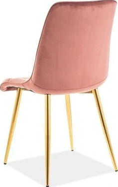 Kitchen Chair Sao Paulo | size: Width: 50cm, Height: 88cm, Depth: 43cm | color: Pink | image: 2 | variant: 1003581
