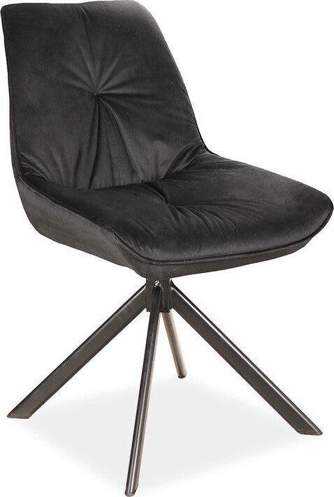 Kitchen Chair Tokyo | size: Width: 53cm, Height: 89cm, Depth: 45cm | color: Black | image: 1 | variant: 1003554