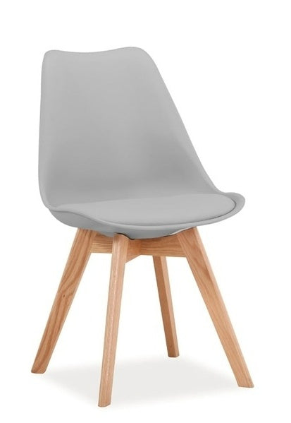 Kitchen Chair Ulaanbaatar | size: Width: 49cm, Height: 83cm, Depth: 41cm | color: Gray | image: 0 | variant: 1003819