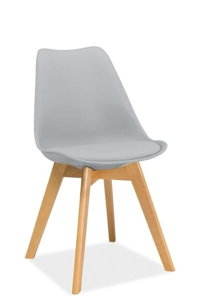 Kitchen Chair Ulaanbaatar | size: Width: 49cm, Height: 83cm, Depth: 41cm | color: Gray | image: 0 | variant: 1003822