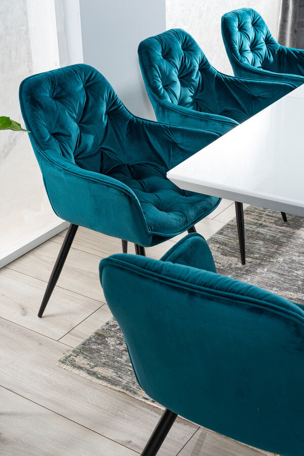 Kitchen Chair Washington | size: Width: 43cm, Height: 87cm, Depth: 57cm | color: Blue | image: 5 | variant: 1007786