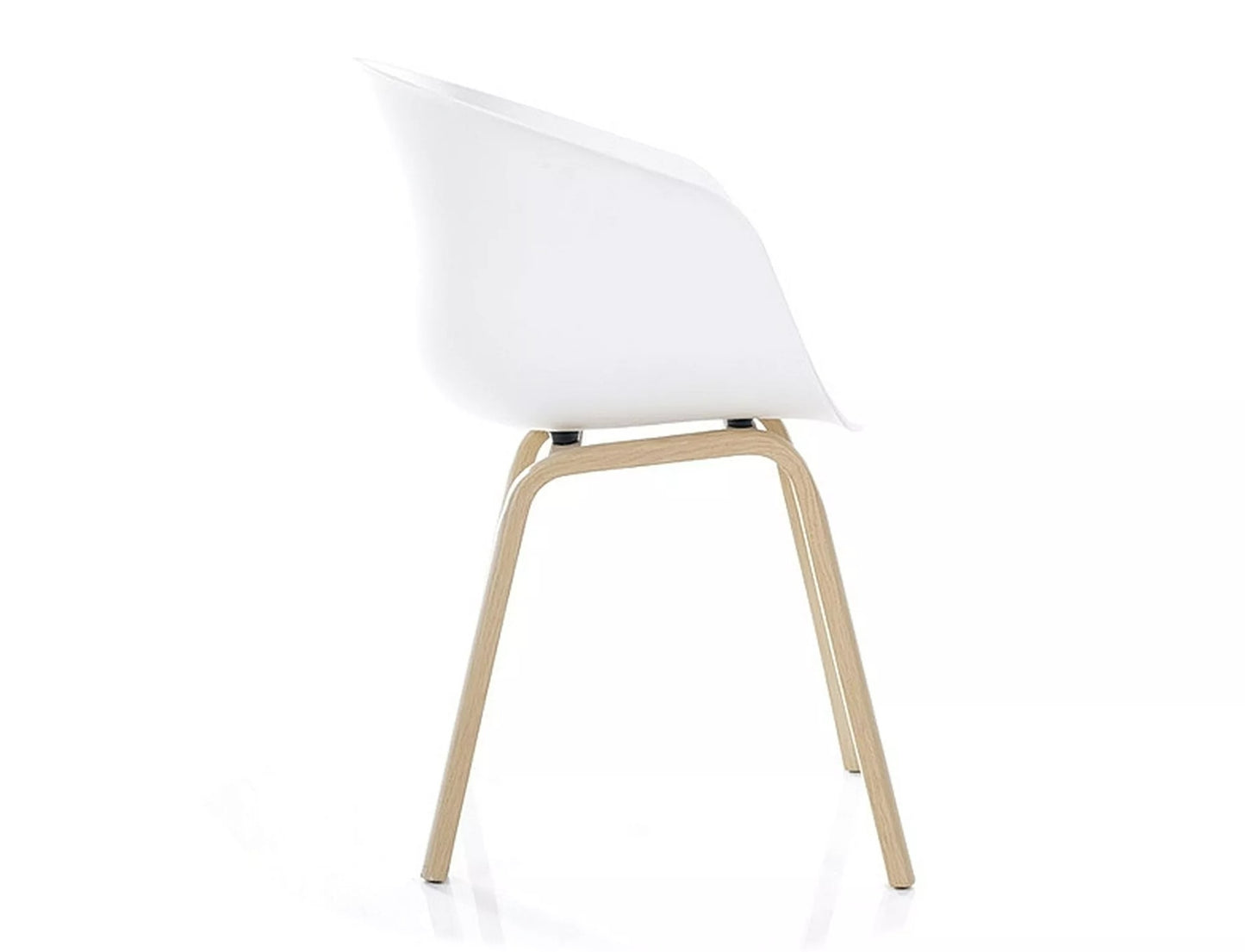 Kitchen Chair West Birmingham | size: Width: 56cm, Height: 80cm, Depth: 42cm | color: White | image: 1 | variant: 1007931
