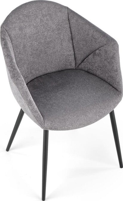 Kitchen Chair West Cobham | size: Width: 60cm, Height: 82cm, Depth: 52cm | color: Gray | image: 4 | variant: 1007235
