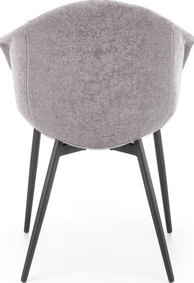 Kitchen Chair West Cobham | size: Width: 60cm, Height: 82cm, Depth: 52cm | color: Gray | image: 5 | variant: 1007235