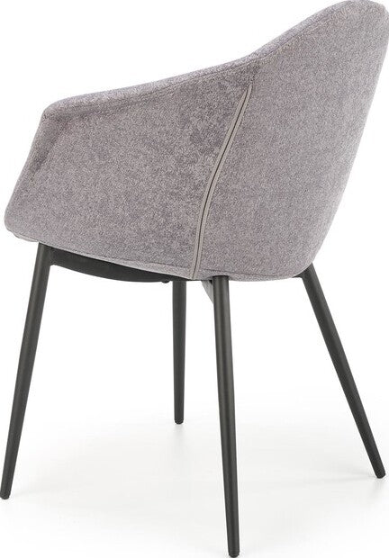 Kitchen Chair West Cobham | size: Width: 60cm, Height: 82cm, Depth: 52cm | color: Gray | image: 6 | variant: 1007235