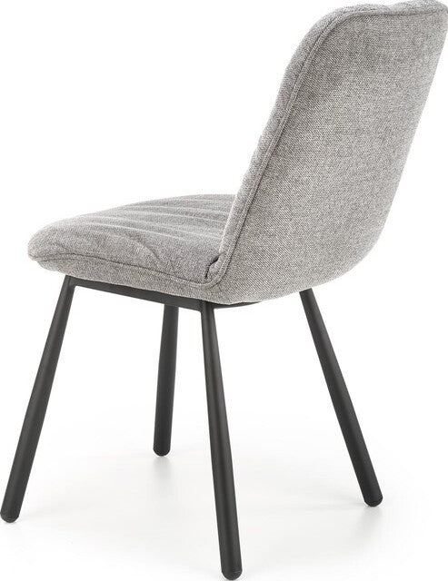 Kitchen Chair West Llandudno | size: Width: 51cm, Height: 87cm, Depth: 61cm | color: Gray | image: 3 | variant: 1007088