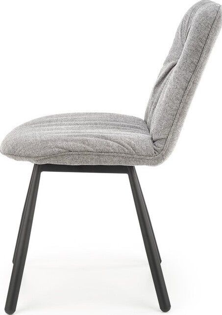 Kitchen Chair West Llandudno | size: Width: 51cm, Height: 87cm, Depth: 61cm | color: Gray | image: 4 | variant: 1007088