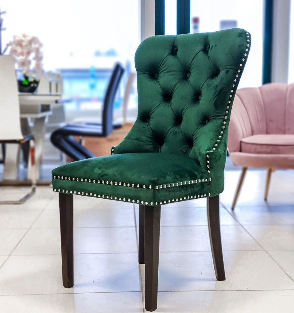 Kitchen Chair West Lyon | size: Width: 56cm, Height: 98cm, Depth: 46cm | color: Green | image: 3 | variant: 1007715