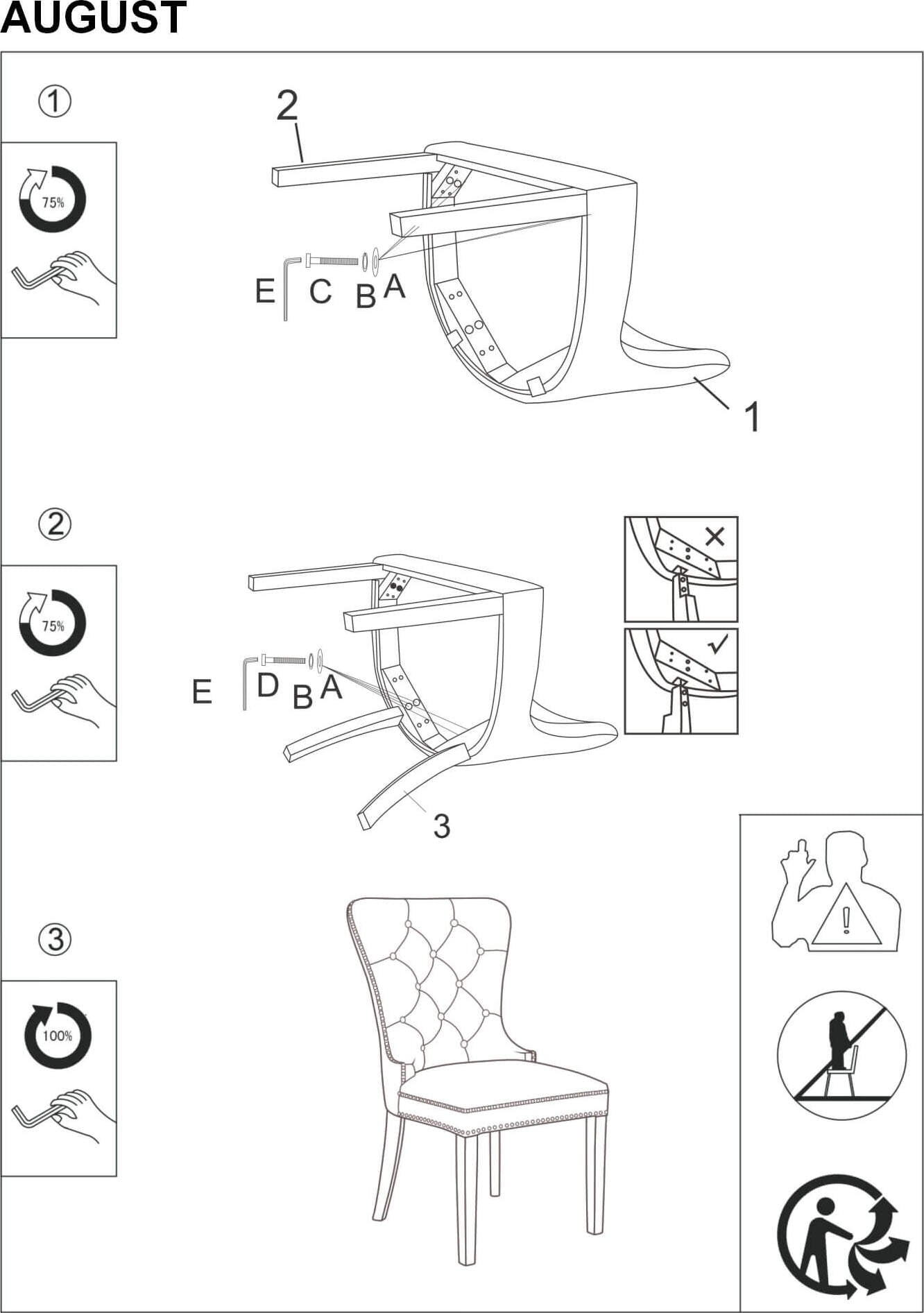 Kitchen Chair West Lyon | size: Width: 56cm, Height: 98cm, Depth: 46cm | color: Green | image: 5 | variant: 1007715