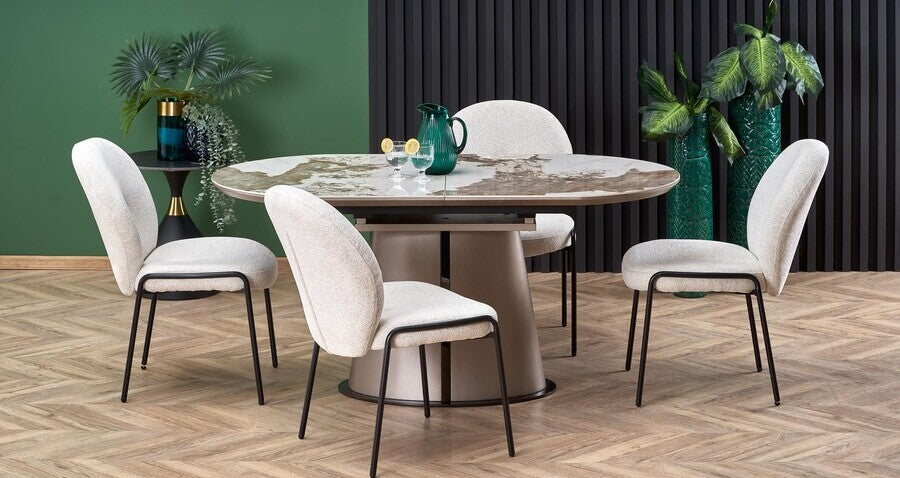 Kitchen Chair West Matlock | size: Width: 87cm, Height: 87cm, Depth: 71cm | color: White | image: 3 | variant: 1007324