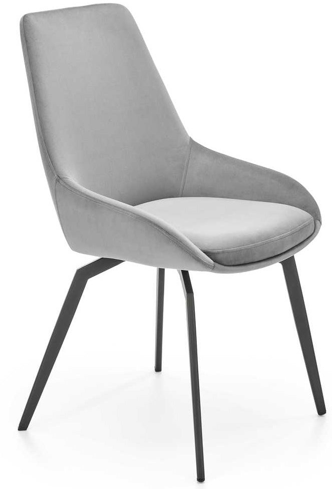 Kitchen Chair West Rakvere | size: Width: 49cm, Height: 91cm, Depth: 60cm | color: Gray | image: 0 | variant: 1007554