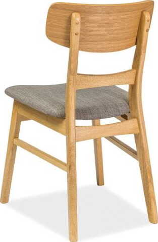 Kitchen Chair West Rouen | size: Width: 43cm, Height: 76cm, Depth: 44cm | color: Gray | image: 2 | variant: 1007748