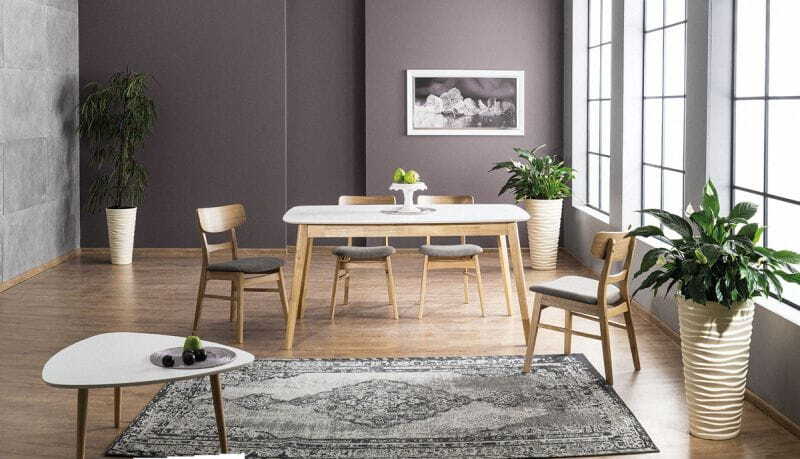 Kitchen Chair West Rouen | size: Width: 43cm, Height: 76cm, Depth: 44cm | color: Gray | image: 3 | variant: 1007748