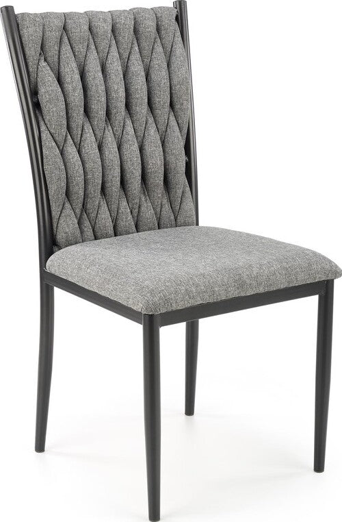 Kitchen Chair West Tenby | size: Width: 48cm, Height: 94cm, Depth: 55cm | color: Gray | image: 1 | variant: 1007090