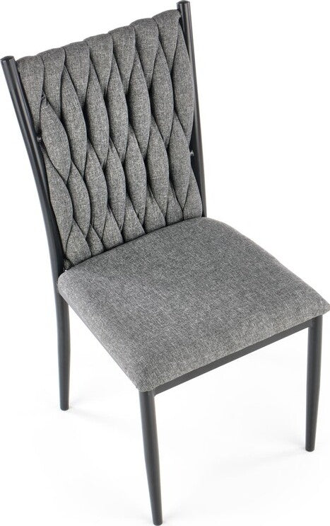 Kitchen Chair West Tenby | size: Width: 48cm, Height: 94cm, Depth: 55cm | color: Gray | image: 4 | variant: 1007090