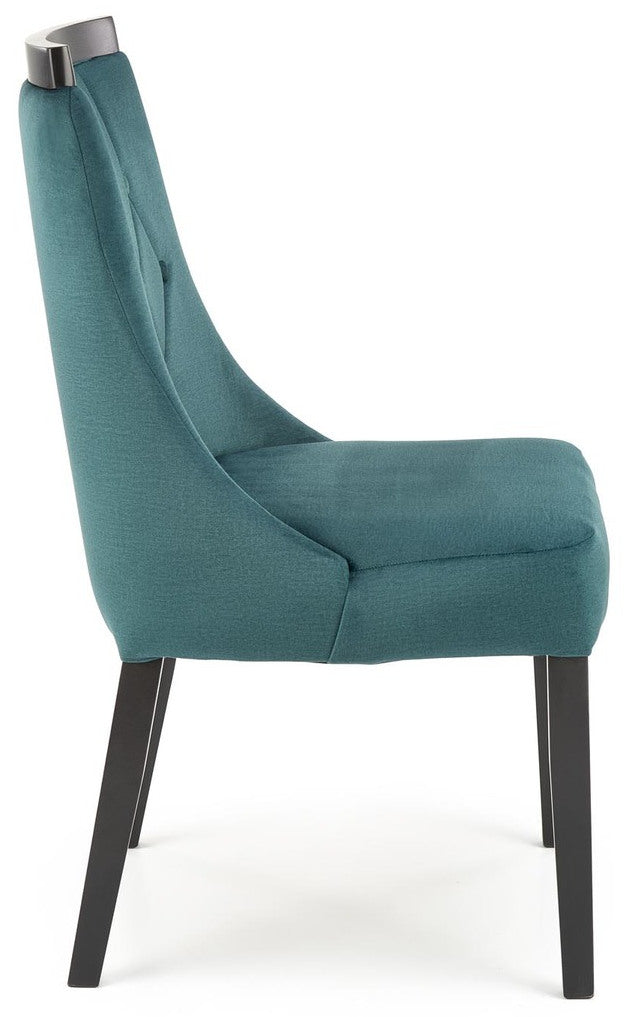Kitchen Chair West Thun | size: Width: 50cm, Height: 94cm, Depth: 61cm | color: Green | image: 3 | variant: 1007465