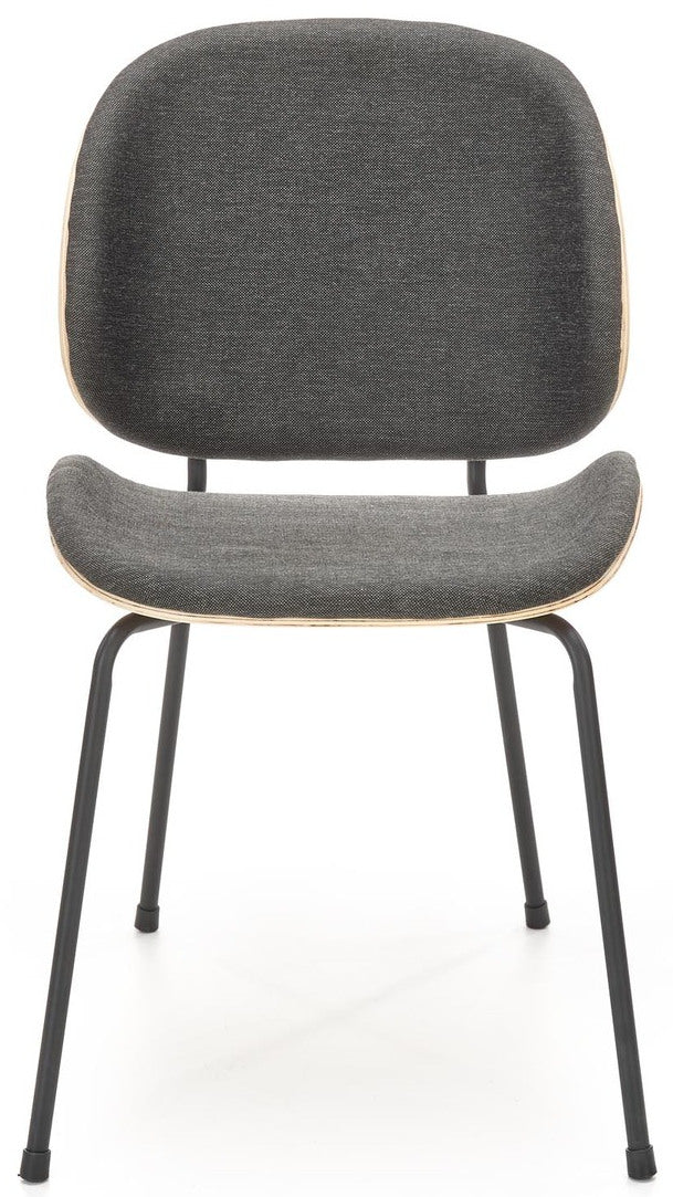 Kitchen Chair West Turin | size: Width: 47cm, Height: 81cm, Depth: 57cm | color: Brown/Black | image: 5 | variant: 1007453