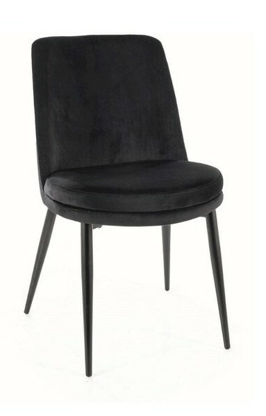 Kitchen Chair Xian | size: Width: 48cm, Height: 84cm, Depth: 46cm | color: Black | image: 0 | variant: 1003839
