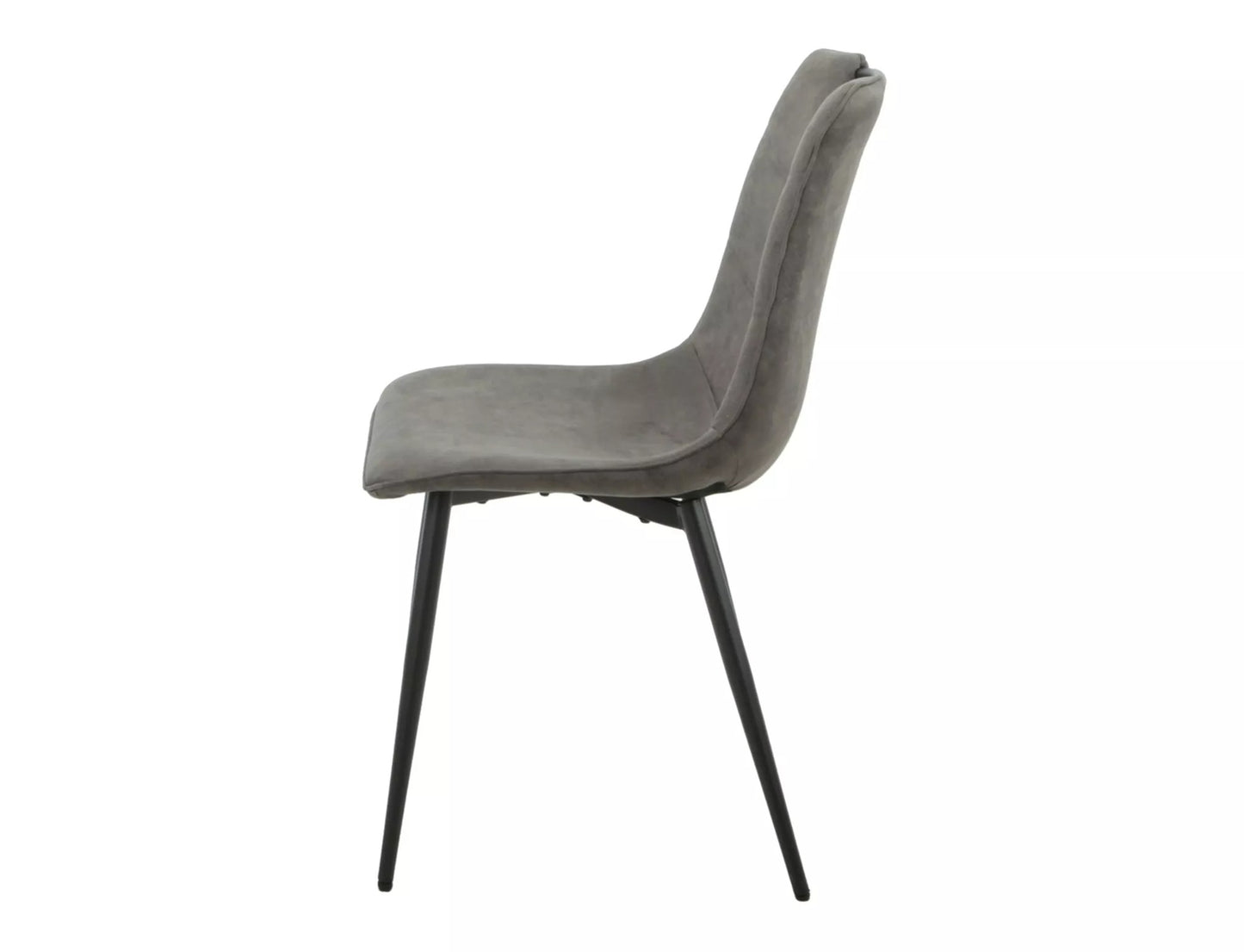Kitchen Chair Yamoussoukro | size: Width: 46cm, Height: 91cm, Depth: 41cm | color: Gray | image: 2 | variant: 1003989