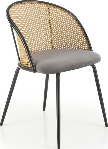 Kitchen Chair Zaragoza | size: Width: 54cm, Height: 78cm, Depth: 57cm | color: Gray | image: 0 | variant: 1002494