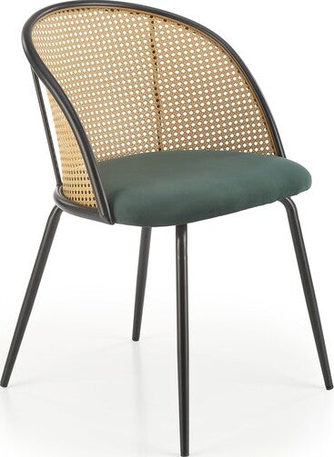 Kitchen Chair Zaragoza | size: Width: 54cm, Height: 78cm, Depth: 57cm | color: Green | image: 0 | variant: 1002493