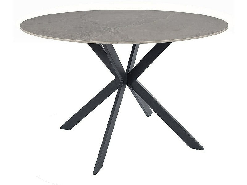 Kitchen Table Bridgwater | size: Length: 120cm, Width: 120cm, Height: 76cm, Diameter: 120cm | color: Gray | image: 1 | variant: 1004413