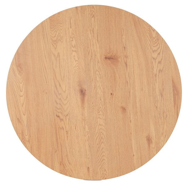 Kitchen Table Burton upon Trent | size: Length: 100cm, Width: 100cm, Height: 76cm, Diameter: 100cm | color: Oak | image: 2 | variant: 1004418