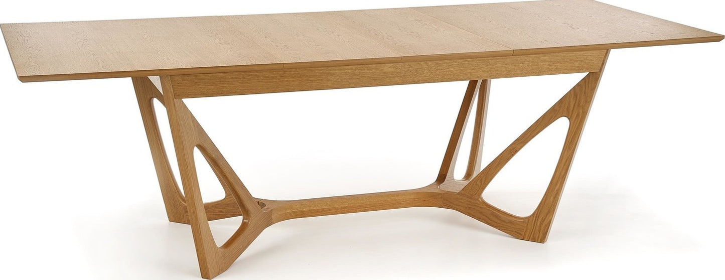 Kitchen Table Calgary | size: Length: 100cm, Width: 240cm, Height: 77cm | color: Oak | image: 6 | variant: 1003188