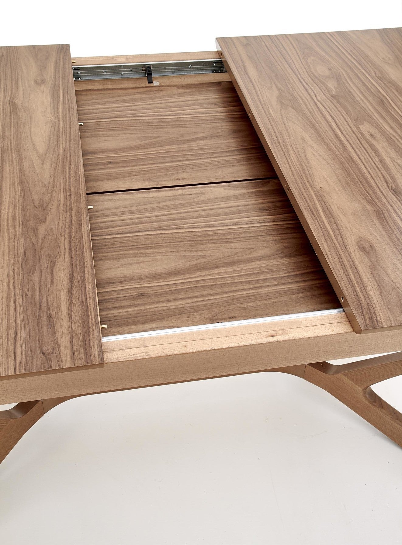 Kitchen Table Calgary | size: Length: 100cm, Width: 240cm, Height: 77cm | color: Walnut | image: 9 | variant: 1003187
