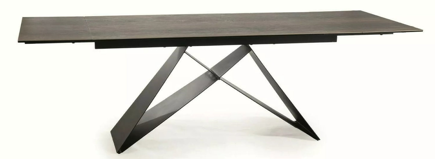Kitchen Table Cannock | size: Length: 90cm, Width: 240cm, Height: 77cm | color: Brown | image: 0 | variant: 1004422