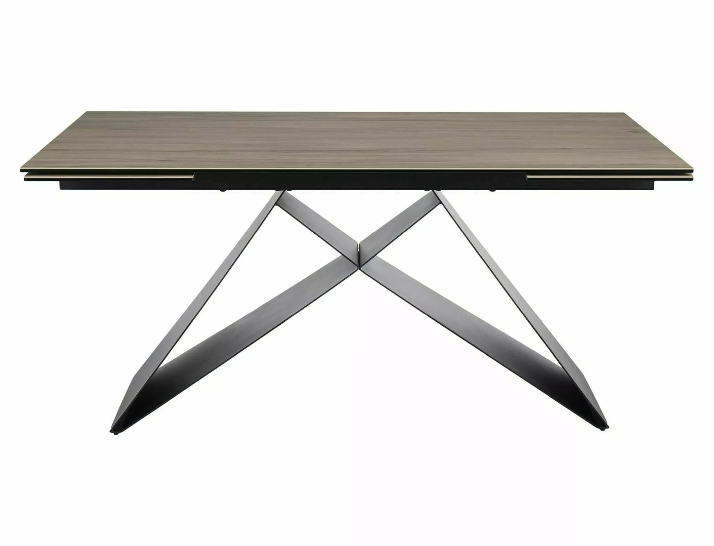 Kitchen Table Cannock | size: Length: 90cm, Width: 240cm, Height: 77cm | color: Brown | image: 2 | variant: 1004424