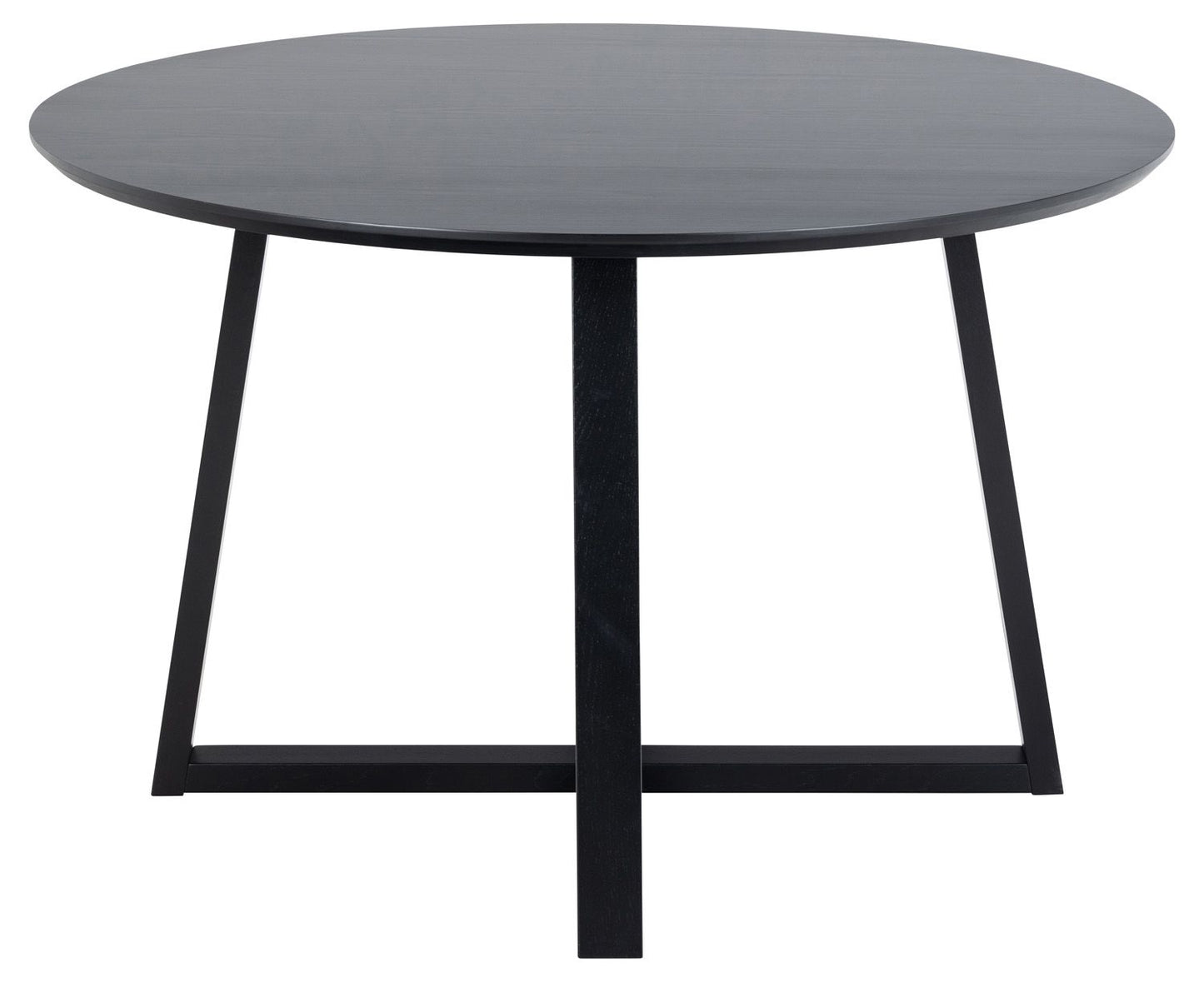 Kitchen Table Catania | size: Length: 120cm, Width: 120cm, Height: 75cm, Diameter: 120cm | color: Black | image: 2 | variant: 1001533