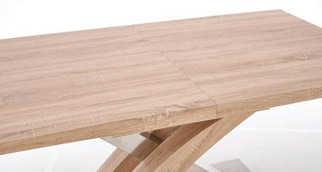 Kitchen Table Delhi | size: Length: 90cm, Width: 220cm, Height: 77cm | color: Oak | image: 5 | variant: 1003236