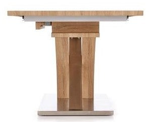 Kitchen Table Delhi | size: Length: 90cm, Width: 220cm, Height: 77cm | color: Oak | image: 8 | variant: 1003236