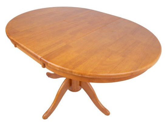 Kitchen Table East Biggleswade | size: Length: 90cm, Width: 120cm, Height: 74cm, Diameter: 90cm | color: Oak | image: 10 | variant: 1005487
