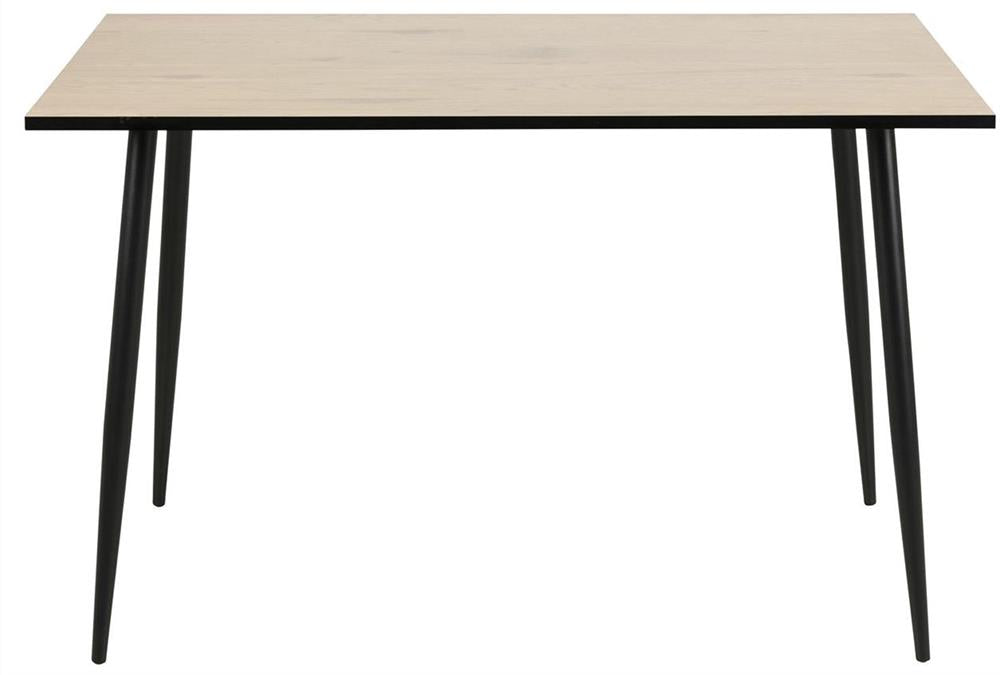 Kitchen Table East Ferndale | size: Length: 120cm, Width: 80cm, Height: 75cm | color: Oak | image: 2 | variant: 1006008